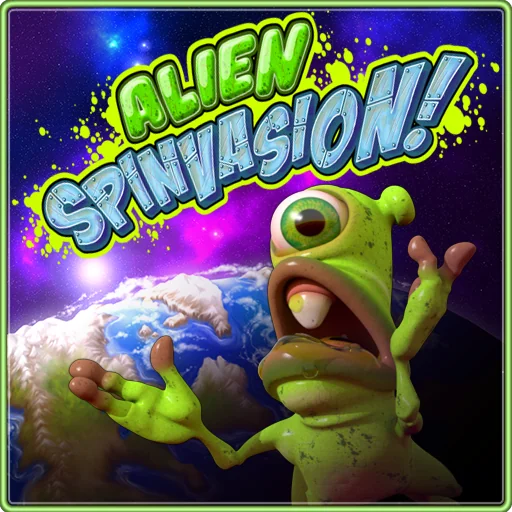 Alien Spinvasion 5 Reel Real Money Slots Game