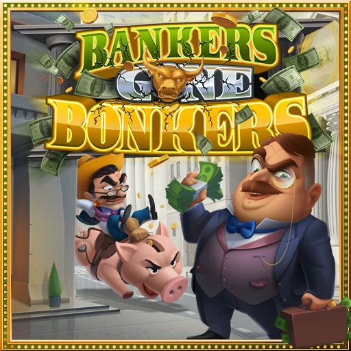 Bankers Gone Bonkers 5 Reel Real Money Slots Game