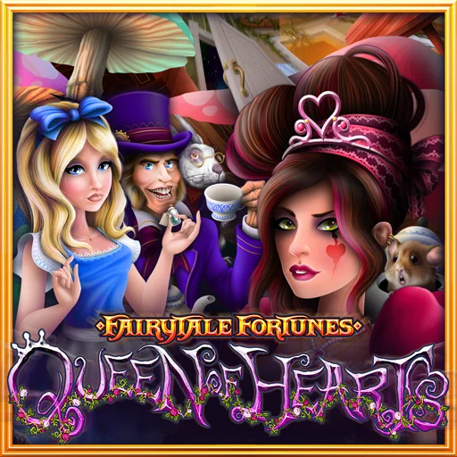 Play Fairytale Fortunes Queen Of Hearts 5 Reel Slots Game