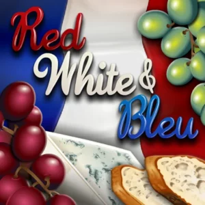100 Free Spins Red White Bleu