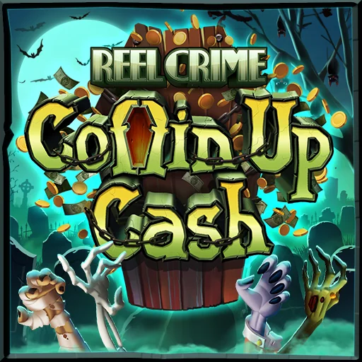 Reel Crime Coffin Up Cash 5 Reel Slots Game
